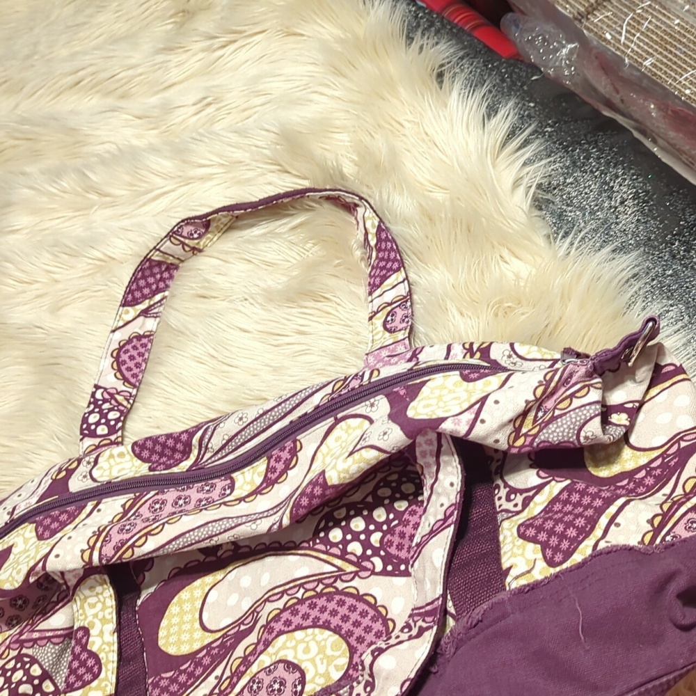 Retro Metro plum purple thirty-one weekender bag - Picture 6 of 11